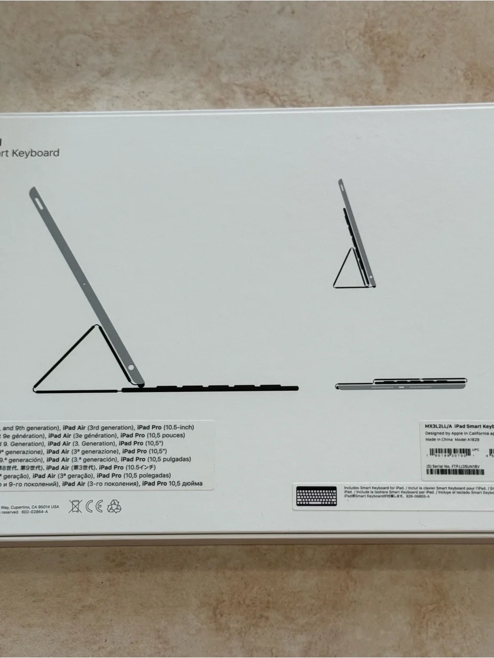 Apple smart keyboard